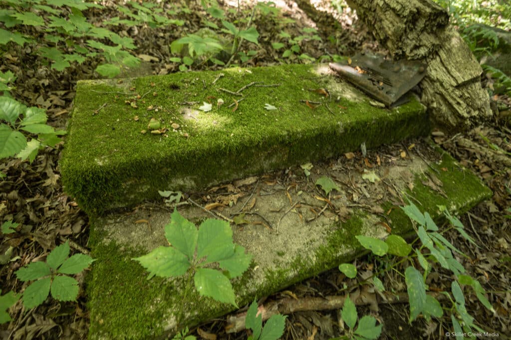 Historic Remnants at Devil's Lake State Park.