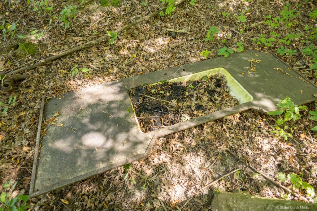 Historic Remnants at Devil's Lake State Park.