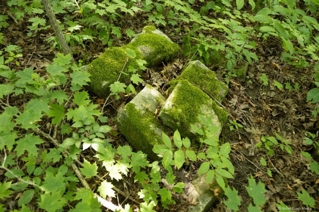 Historic Remnants at Devil's Lake State Park.