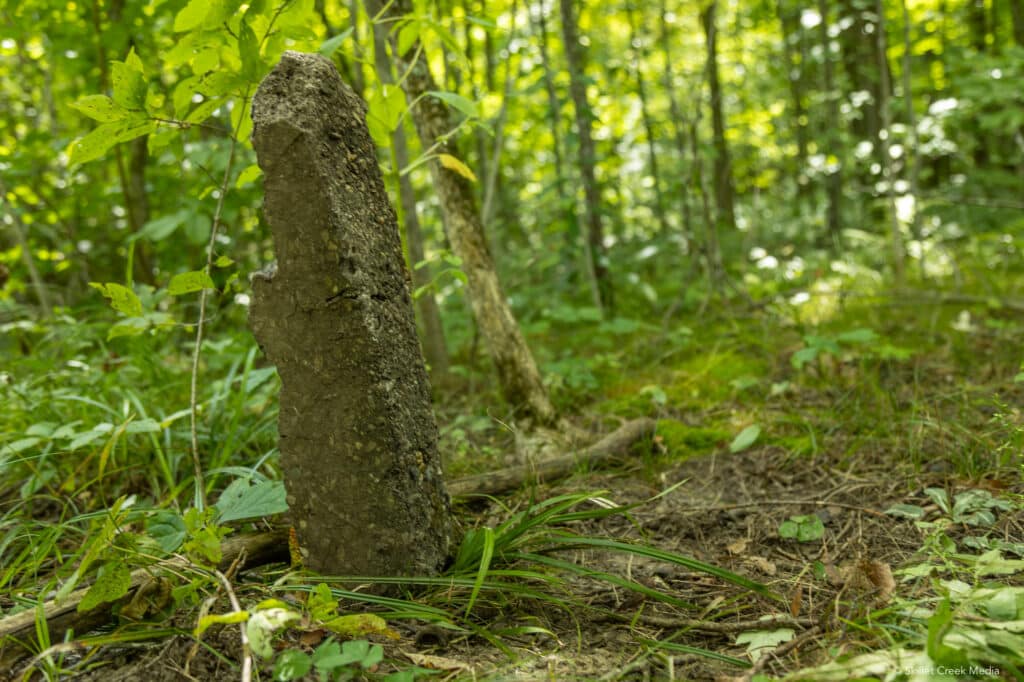 Historic Remnants at Devil's Lake State Park.