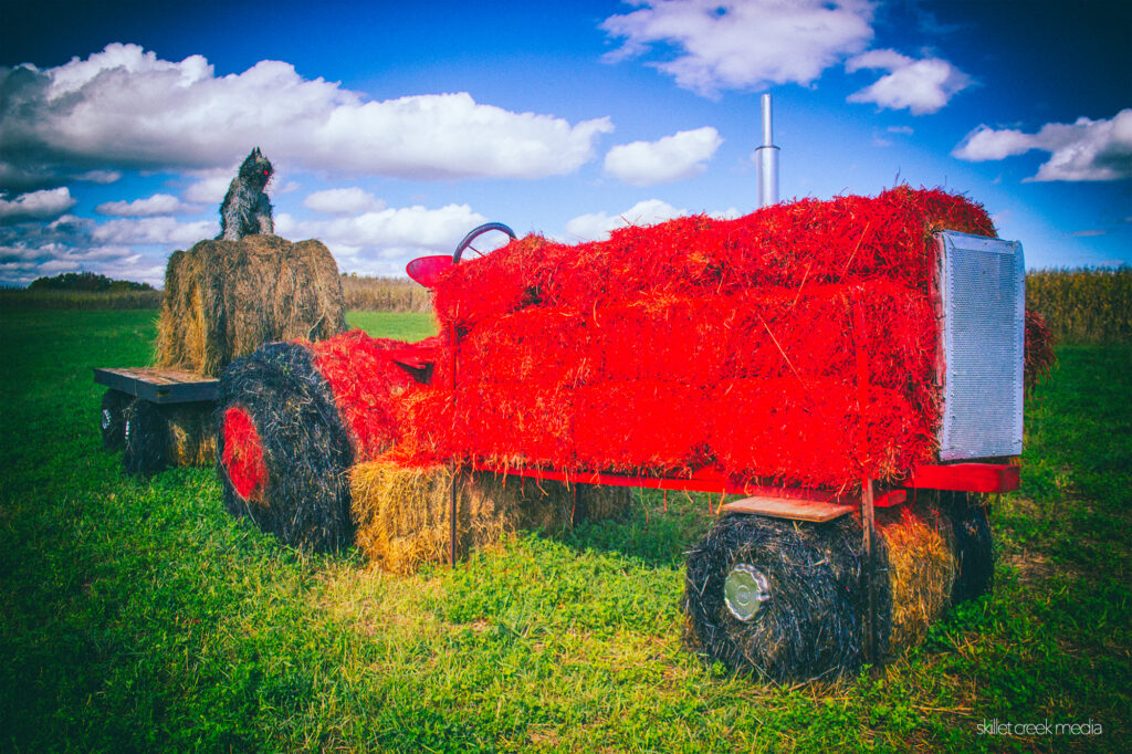 The Art DTour (October 5-14th) - Hay Tractor.