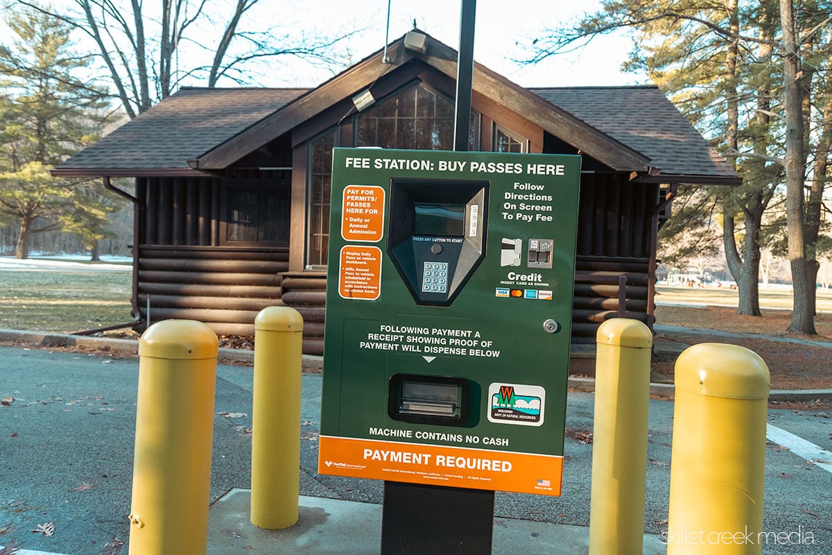 Wisconsin State Park Sticker Machine