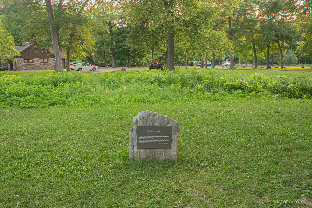 Effigy Mound at Devil's Lake State Park.