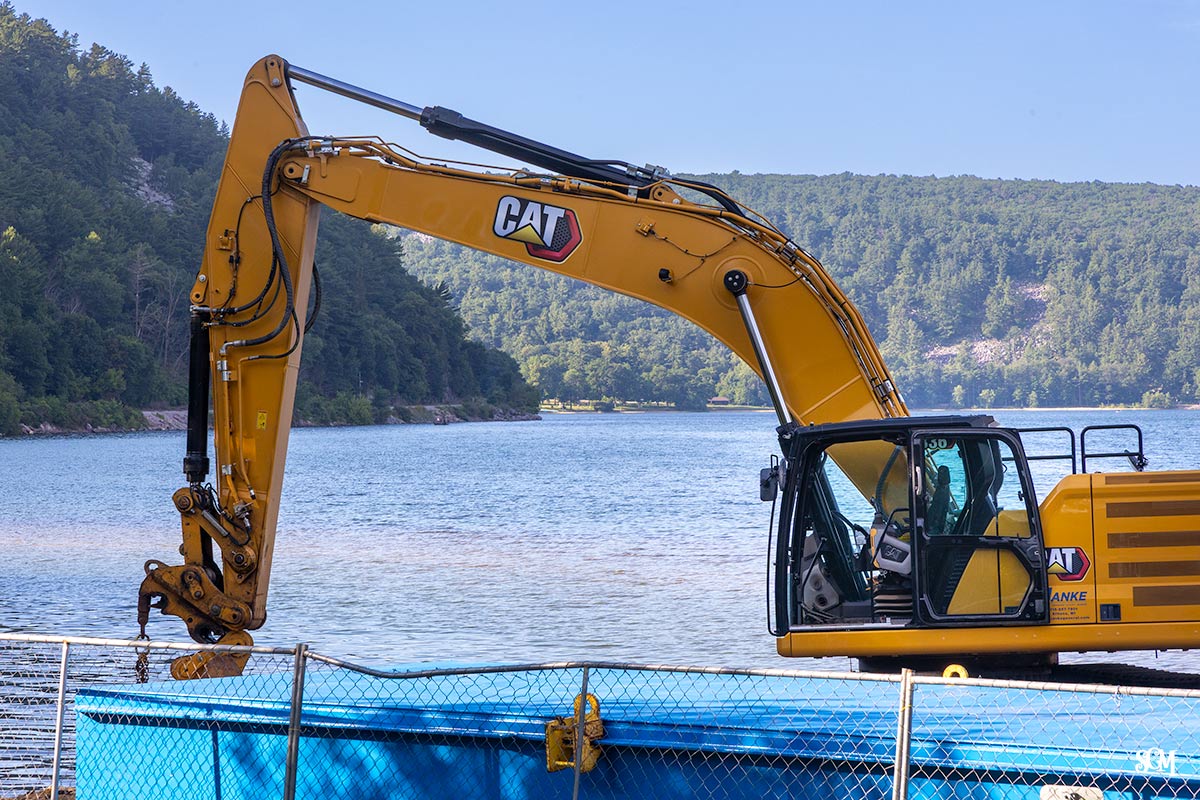 construction on boat launch