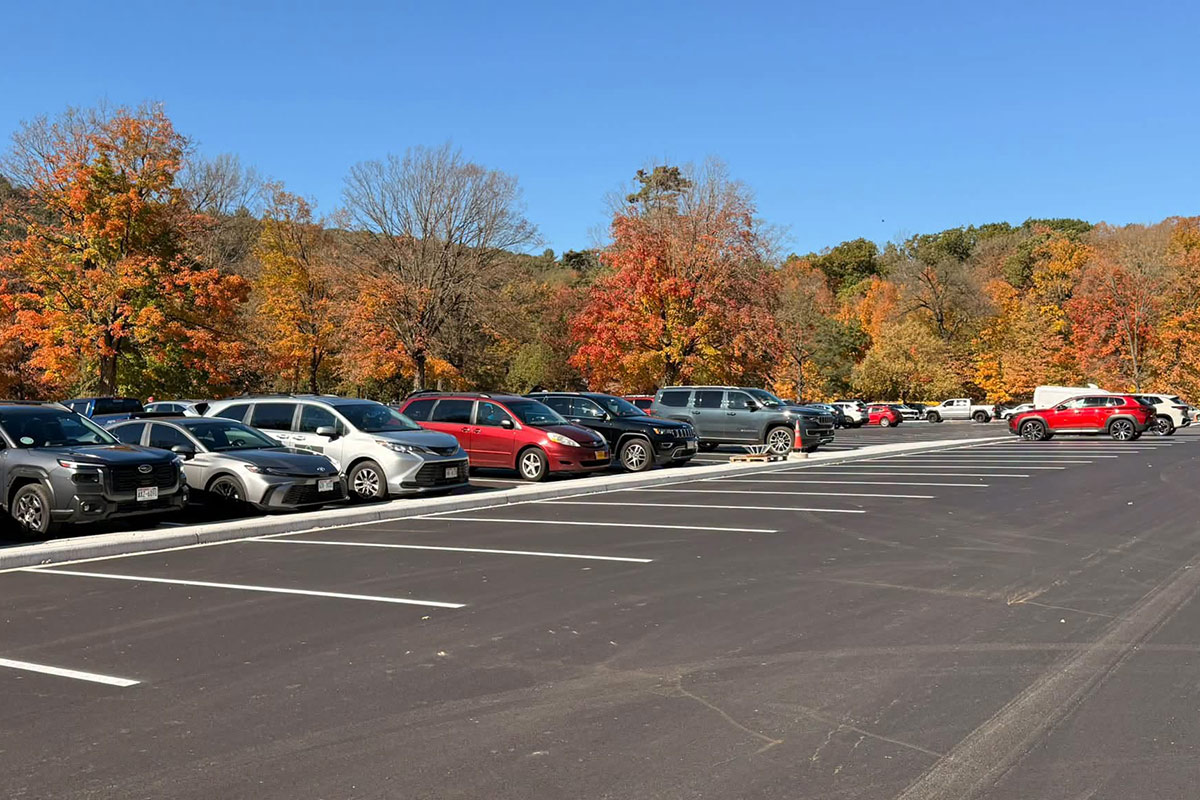 North Shore Main Lot Open - Devil's Lake State Park