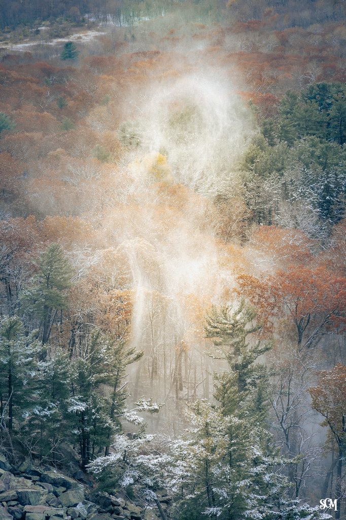 Winter Rising (Updrafts along the East Bluff)